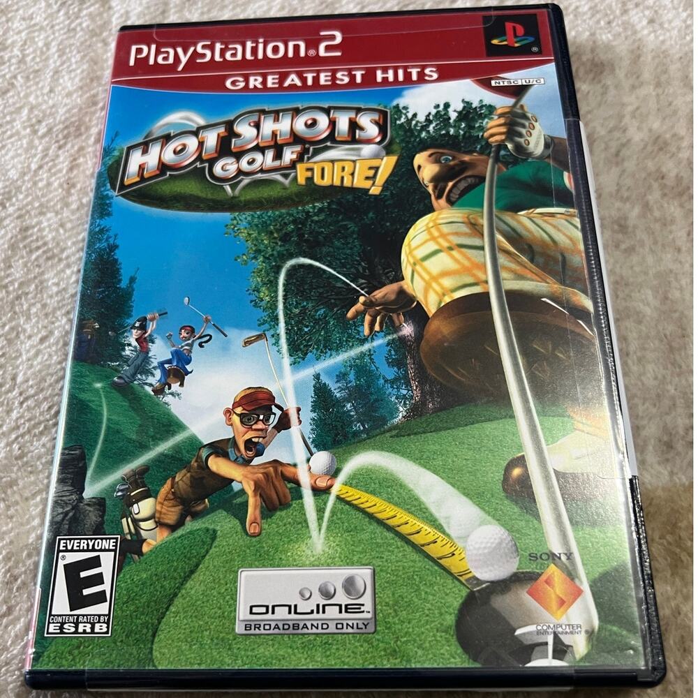 Hot Shots Golf Fore! Greatest Hits for Playstation 2 Complete